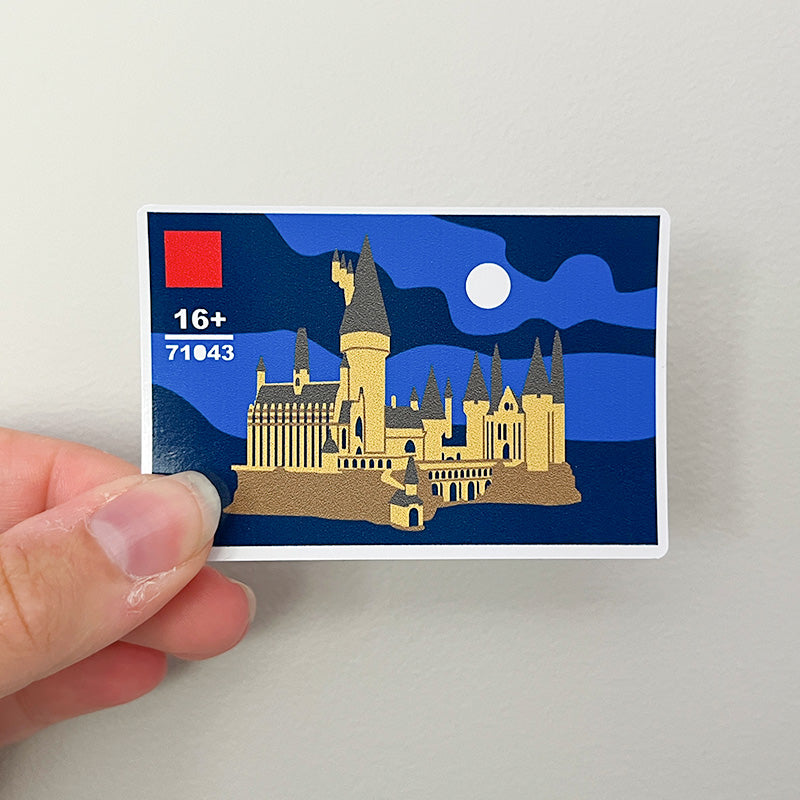 Magic Castle Box Vinyl Sticker