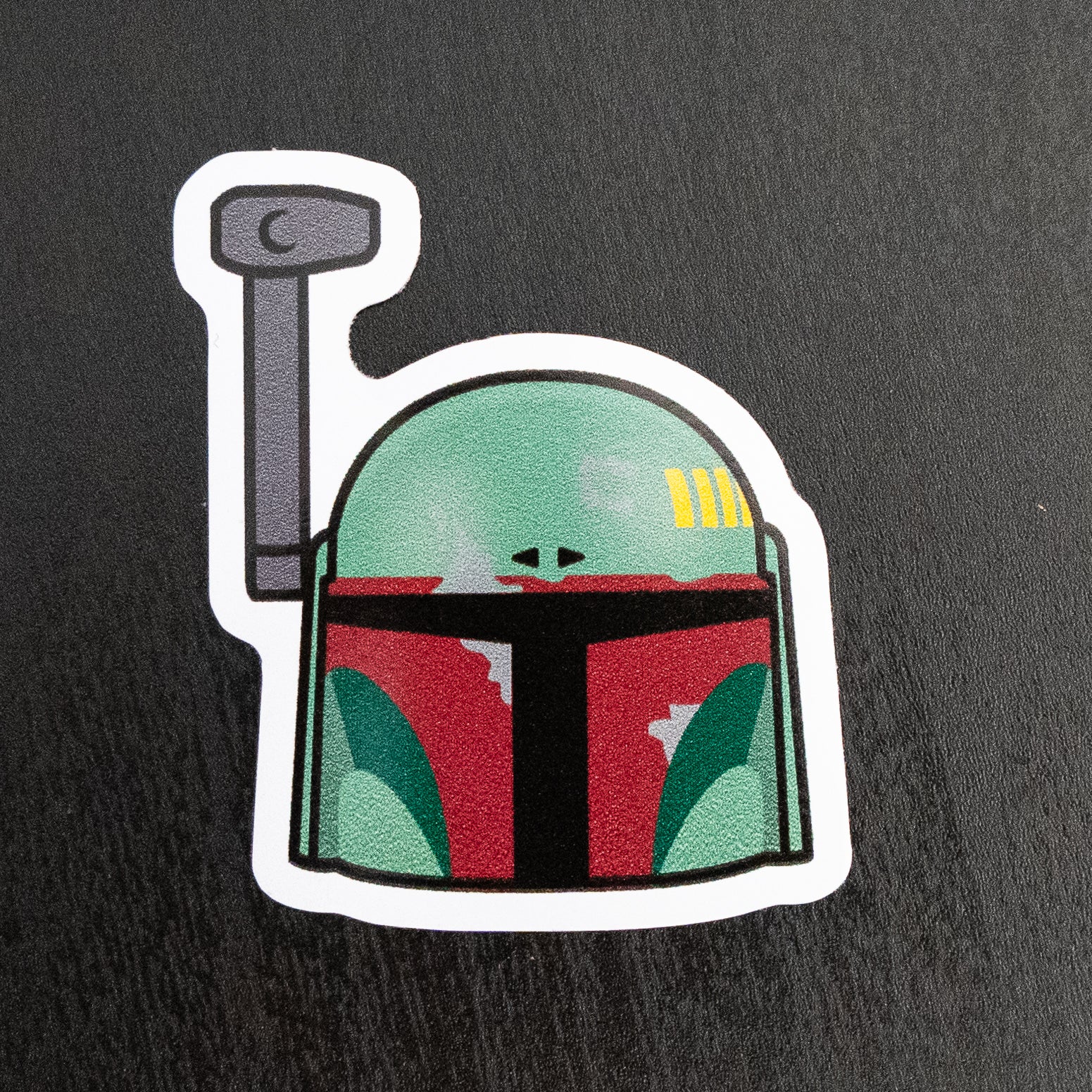 The Bounty Hunter Helmet Sticker