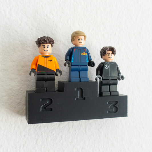 Floating Podium Minifigure Display (For LEGO)