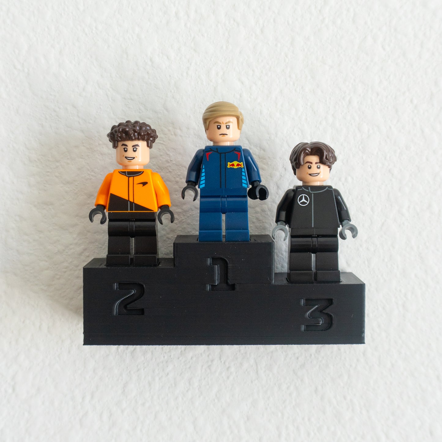 Floating Podium Minifigure Display (For LEGO)