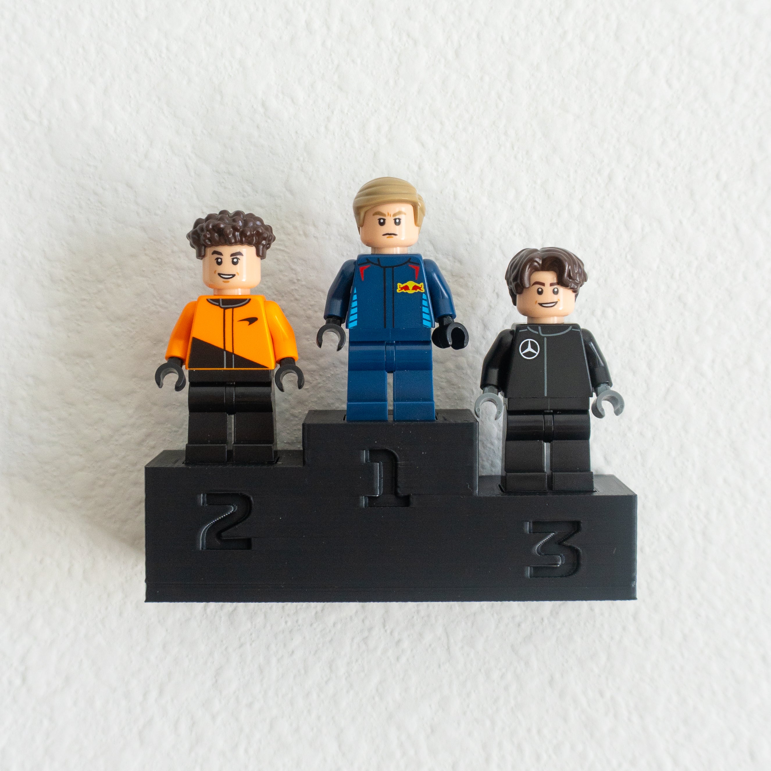 Floating Podium Minifigure Display (For LEGO)