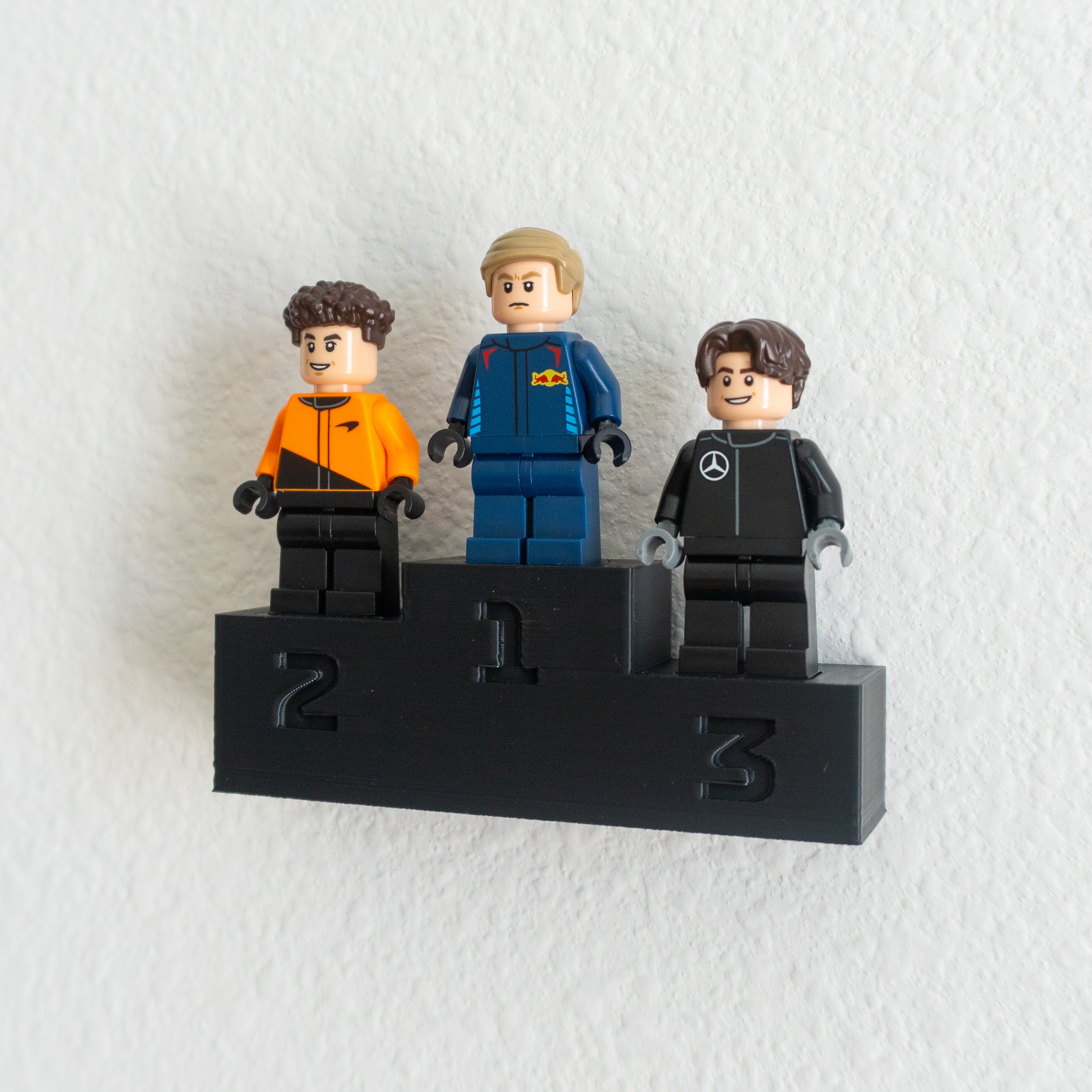 Floating Podium Minifigure Display (For LEGO)