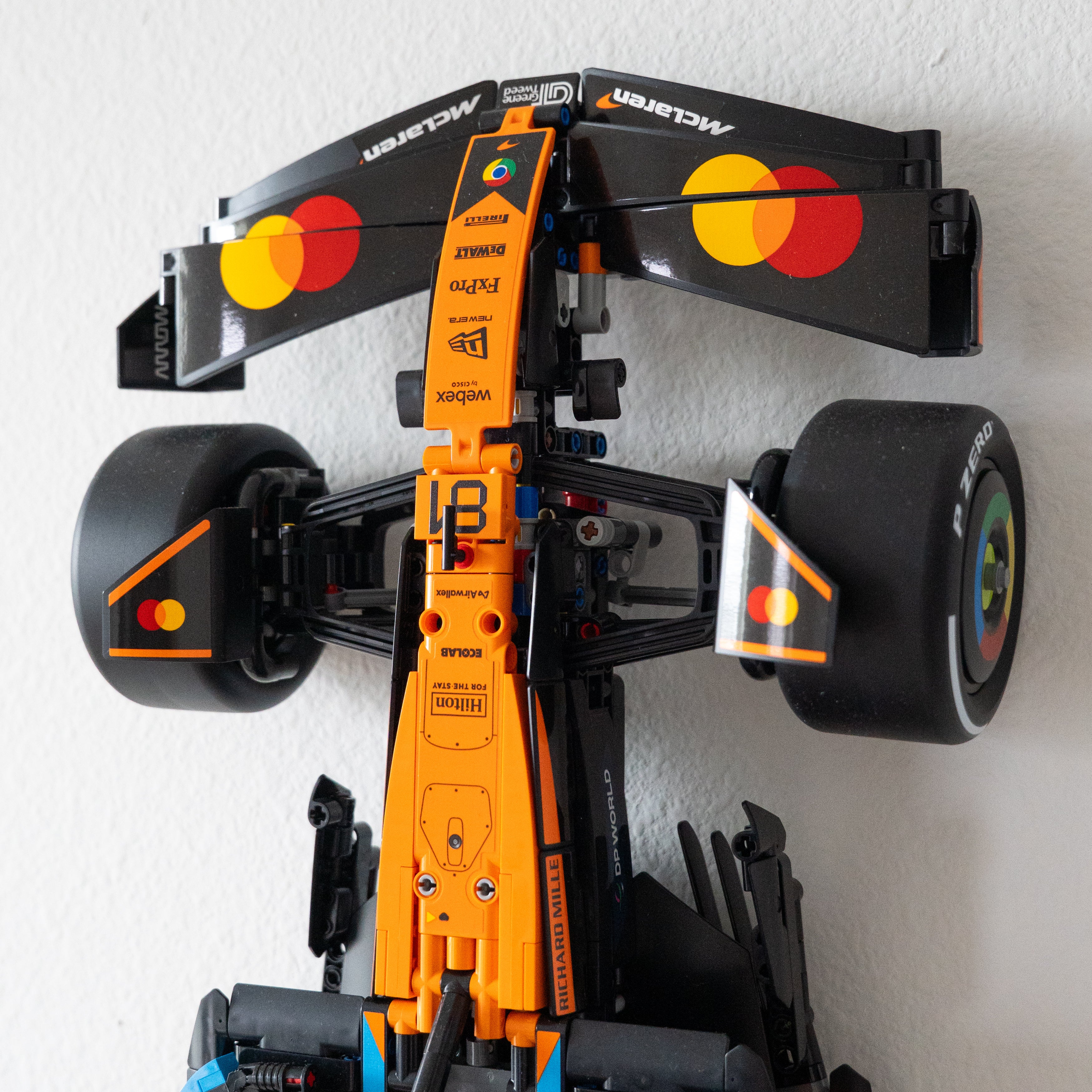 McLaren Technic F1 Car Driver Number Tile (For Set 42228)