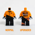 LEGO® Formula 1 Mclaren Race Suit Minifig Upgrade Kit