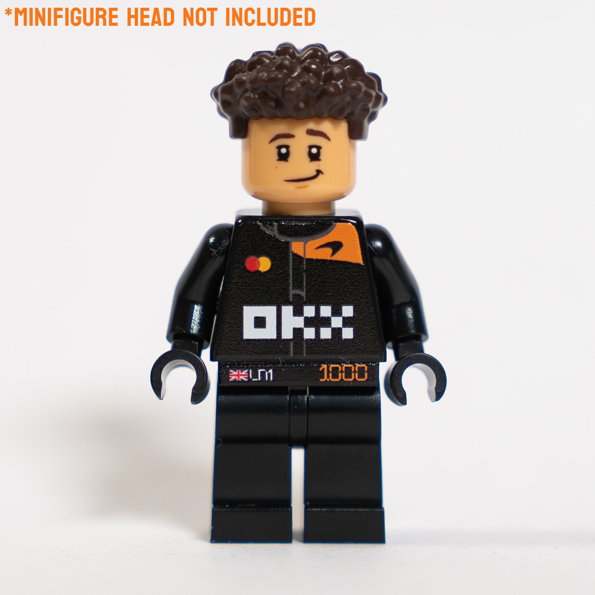 LEGO® Formula 1 Mclaren 1000th GP Minifig Upgrade Kit