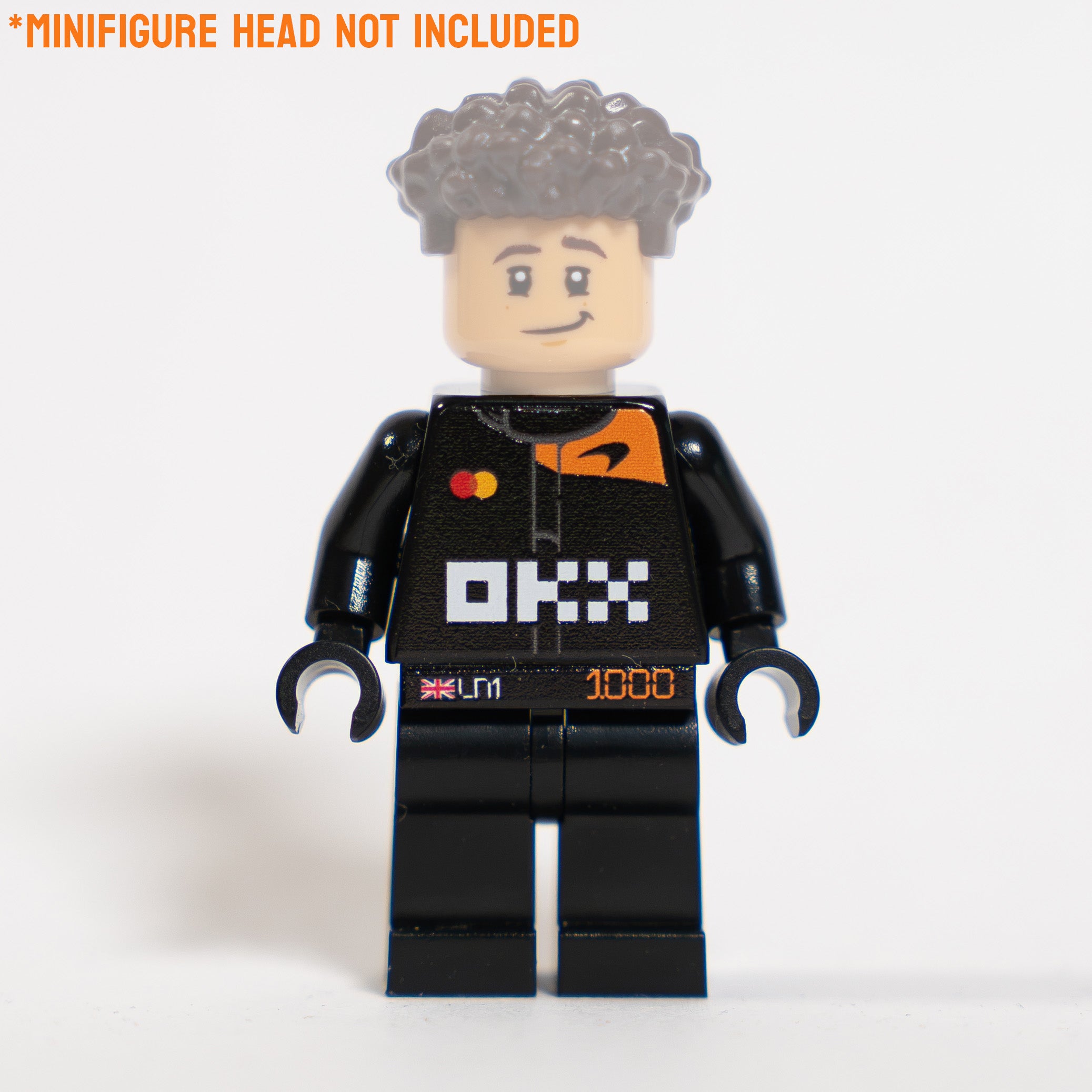 LEGO® Formula 1 Mclaren 1000th GP Minifig Upgrade Kit