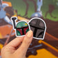 The Bounty Hunter Helmet Sticker